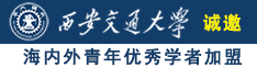 鸡巴插骚逼网站诚邀海内外青年优秀学者加盟西安交通大学